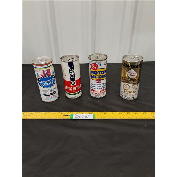 (4) Cans Motor Fluids, all full