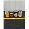 Image 2 : (4) 1 quart Oil and Transmission Fluid Cans-North Star, Esso, Shell- all empty