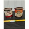 Image 1 : (2) 5lb Esso Grease Cans with Contents