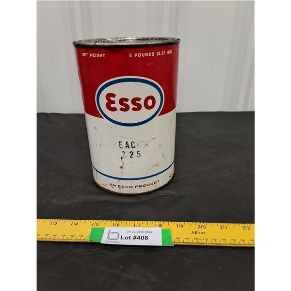 Esso 5lb Grease Can-full