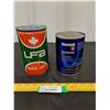 Image 2 : UFA 1 quart, Kendall Oil Cans- full
