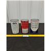 Image 2 : (3) 1 quart Oil Cans-Texaco, Prestone, Allstate- full