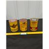 Image 2 : (3) Pennzoil Oil Cans-full