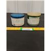 Image 2 : (2) 1 lb Grease Cans-Quaker State, Valvoline-empty
