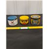 Image 1 : (3) 1 lb Grease Cans-Lubriplate,Pennzoil-empty, Valvoline-partial