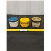 Image 2 : (3) 1 lb Grease Cans-Lubriplate,Pennzoil-empty, Valvoline-partial