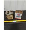 Image 3 : (2) 1 US gallon Fluid Cans-Bortzoil, other-empty