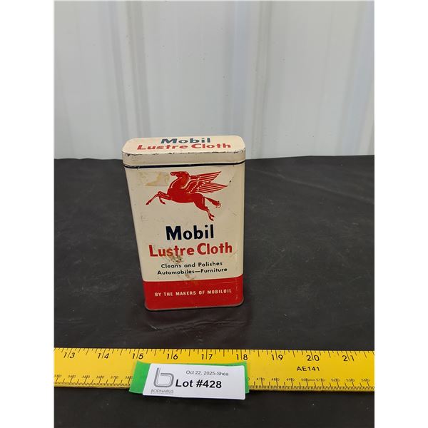 Mobil Lustre Cloth with Contents