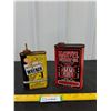 Image 1 : (2) Fluid Cans-Liquid Wrench, Marvel Mystery Oil-empty