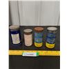 Image 2 : (4) Rubber Repair Kit Cans, some contents-Crest, Good Year