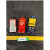Image 2 : (3) Fluid Cans-Ronsonol, Fisher, Pyroil-empty