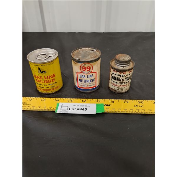 Ace, Purity 99 Antifreeze-1 empty, Burrsthreo -full