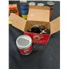 Image 3 : (6) Rubber Repair Kit Cans, some contents-Crest, Speedway, Speaker