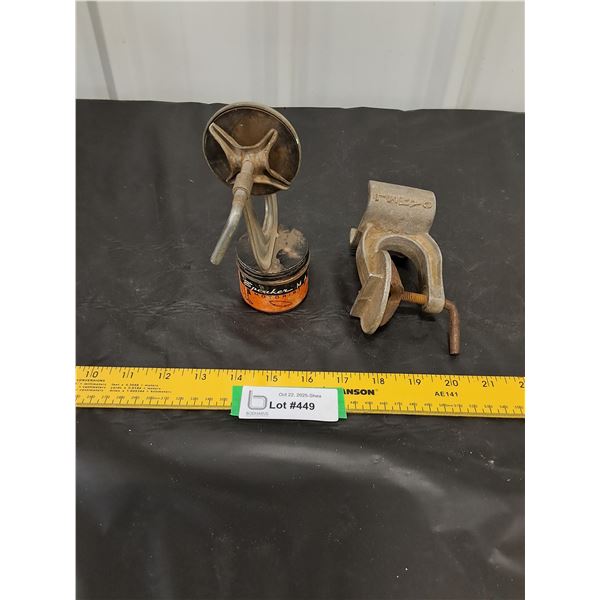 Speaker and Camel Motorist Repair Items