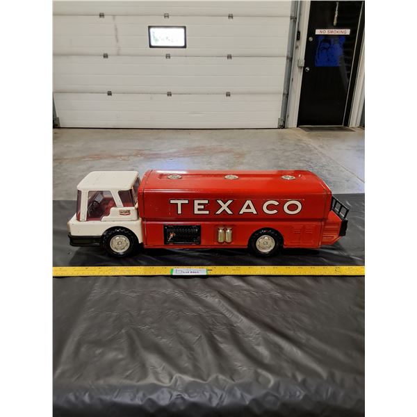 Tin Texaco Tanker Truck Toy