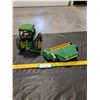 Image 5 : Die Cast ERTL John Deere Tractor and Mower Conditioner Toys