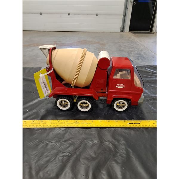 Tin Tonka Cement Truck Toy