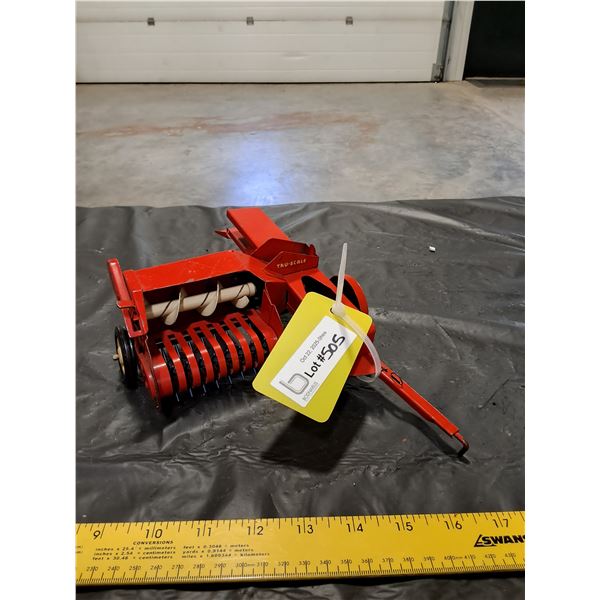 Tin Tru-Scale Baler Toy