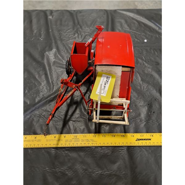 Tin Tru-Scale Combine Toy