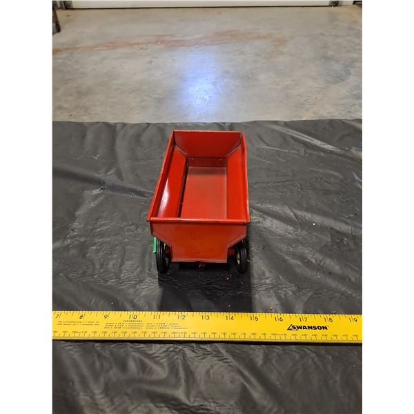 Tin Massey-Ferguson Barge/Flare Side Wagon Toy