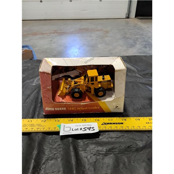 Die Cast John Deere 544G Wheel Loader Toy
