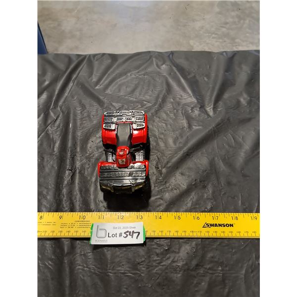 Plastic and Metal Polaris Quad Toy