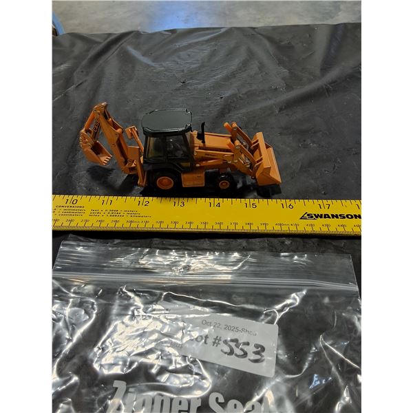 Die Cast Case 590 Super L Backhoe Toy