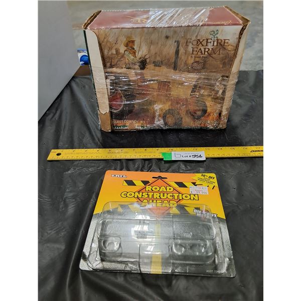 (2) ERTL Collectible Packages-empty