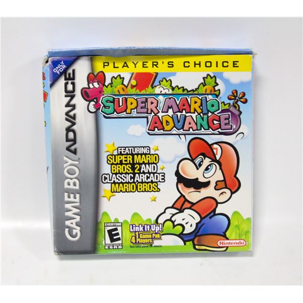 CIB SUPER MARIO ADVANCE GAME BOY ADVANCE