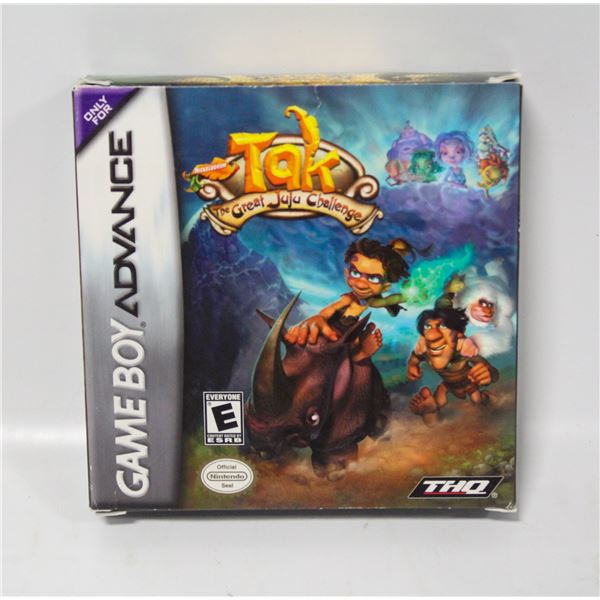 CIB TAK THE GREAT JUJU CHALLENGE NINTENDO GBA