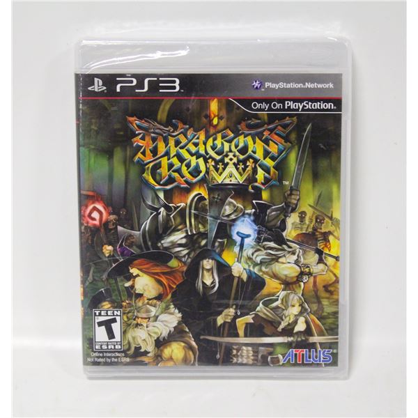 PS3 PLAYSTATION 3 DRAGON'S CROWN FACTORY SEAL