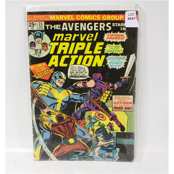 MARVEL COMICS GROUP MARVEL TRIPLE ACTION SEALED