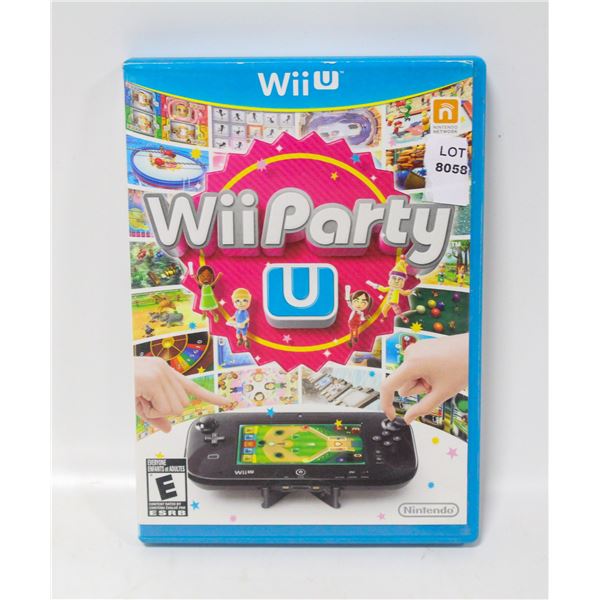 NINTENDO WII U WII PARTY
