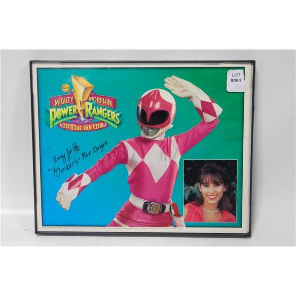 1993 MIGHTY MORPHIN POWER RANGERS PINK RANGER