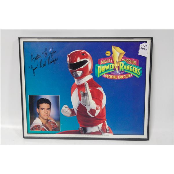 1993 MIGHTY MORPHIN POWER RANGERS RED RANGER