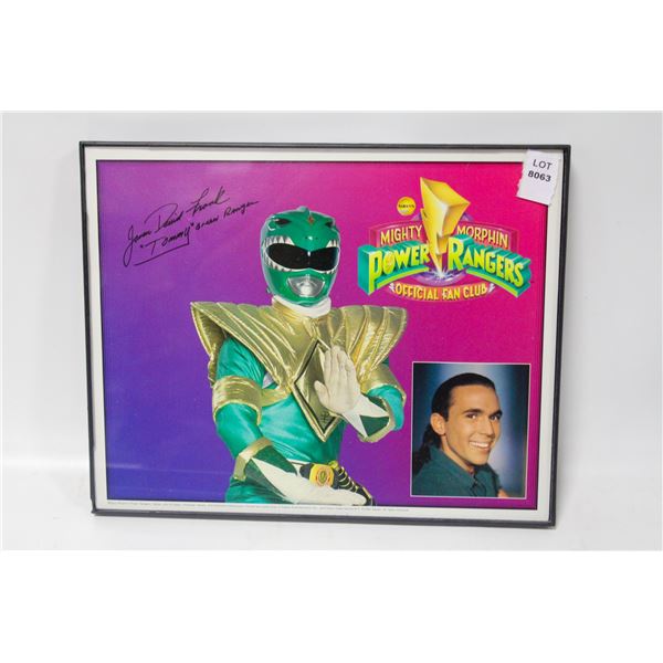 1993 MIGHTY MORPHIN POWER RANGERS GREEN RANGER