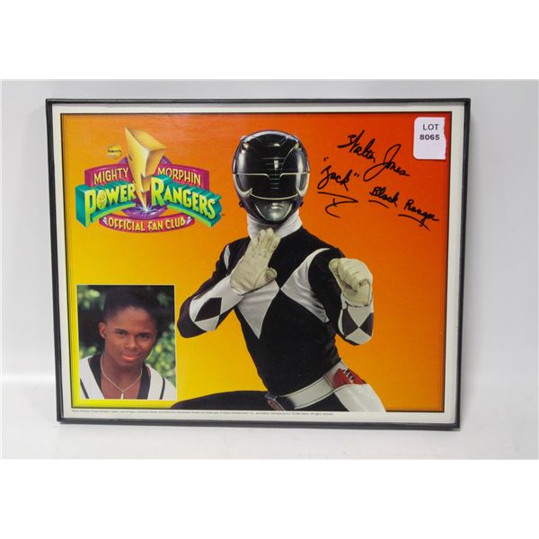 1993 MIGHTY MORPHIN POWER RANGERS BLACK RANGER