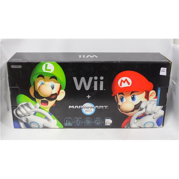 NINTENDO WII MARIOKART BUNDLE CIB