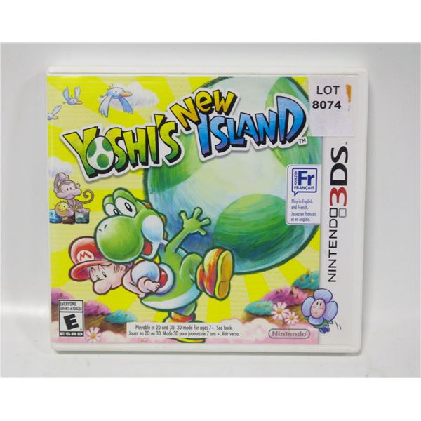 NINTENDO 3DS YOSHI'S NEW ISLAND CIB