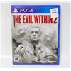 Image 1 : PS4 PLAYSTATION 4 THE EVIL WITHIN 2 CIB