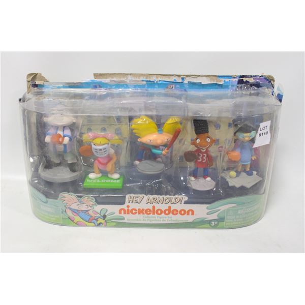COLLECTOR HEY ARNOLD FIGURE SET