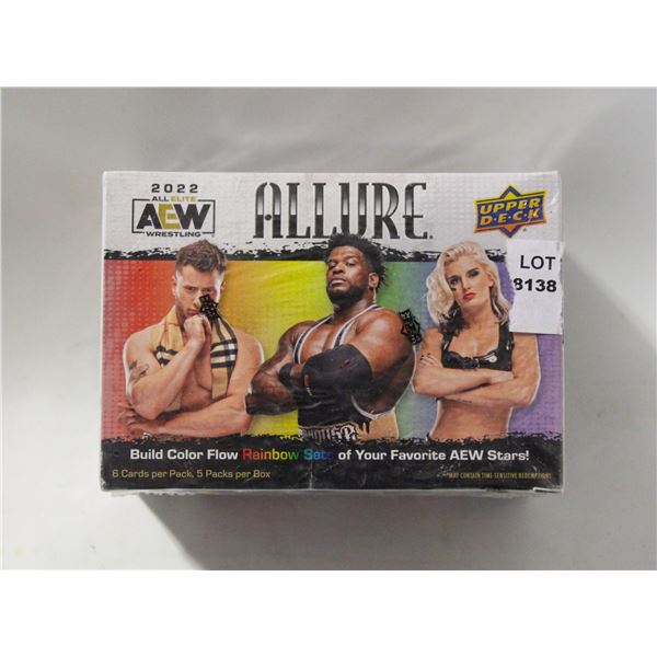 2022 AEW ALLURE WRESTLING BLASTER BOX CARDS