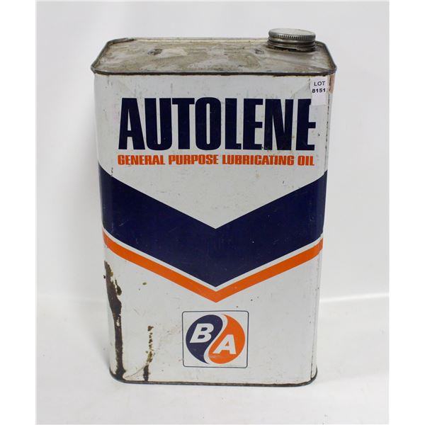 VINTAGE AUTOLENE GENERAL PURPOSE LUBRICATING OIL