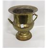 Image 1 : LARGE VINTAGE BRASS SPITOON/URN