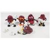 Image 1 : 1987-88 LOT OF 5 CALIFORNIA RAISINS 2 BROKEN