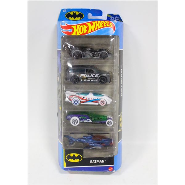BATMAN HOT WHEELS NEW IN BOX HAS SOME WEAR