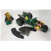Image 1 : TMNT NINJA STEALTH BIKE + RAPHAEL ACTION FIGURE