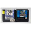 Image 1 : SEGA GENESIS NHL 95 & WINTER CHALLENGE