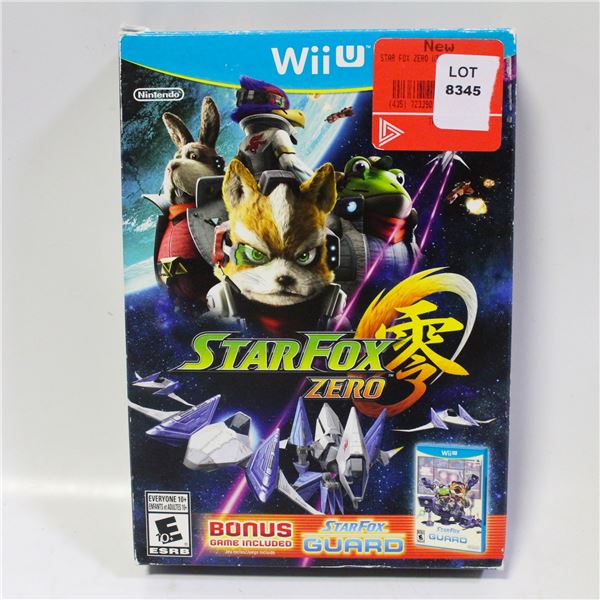 WII U STARFOX ZERO & STARFOX GAURD CIB