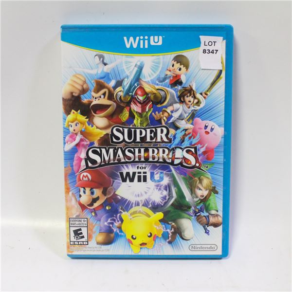 WII U SUPER SMASH BROS CIB
